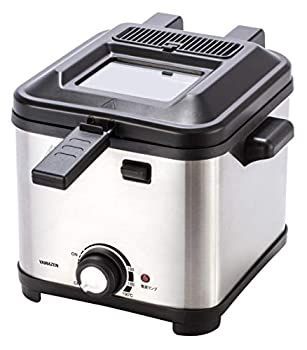 電気フライヤー ステンレス製 温度調整ダイヤル付き 電気フライヤーの