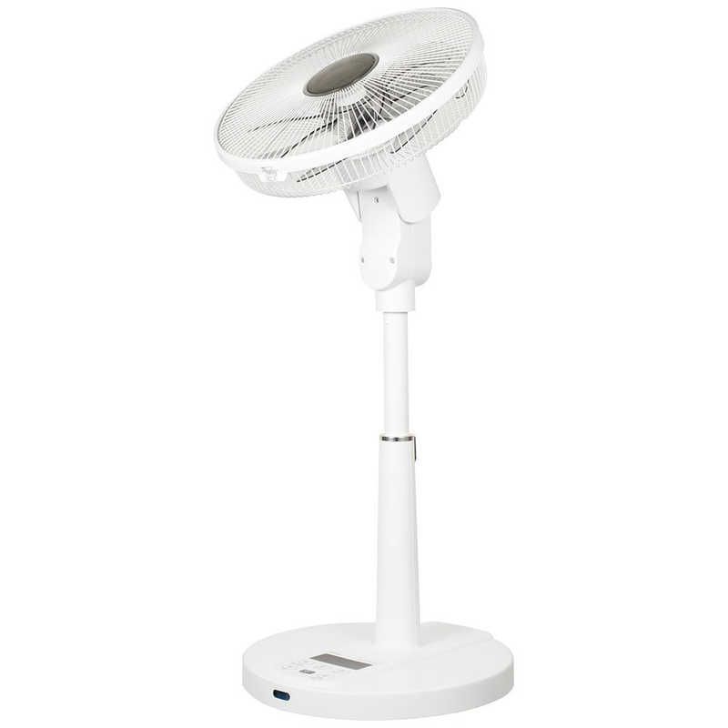 未開梱 シィーネット 3D扇風機 DCモーター搭載 省エネタイプ 自動首振り機能あり 7枚 上下左右 音声ガイド リモコン付き ホワイト CFDU704WH WWW_KANDAIZUMI_COM