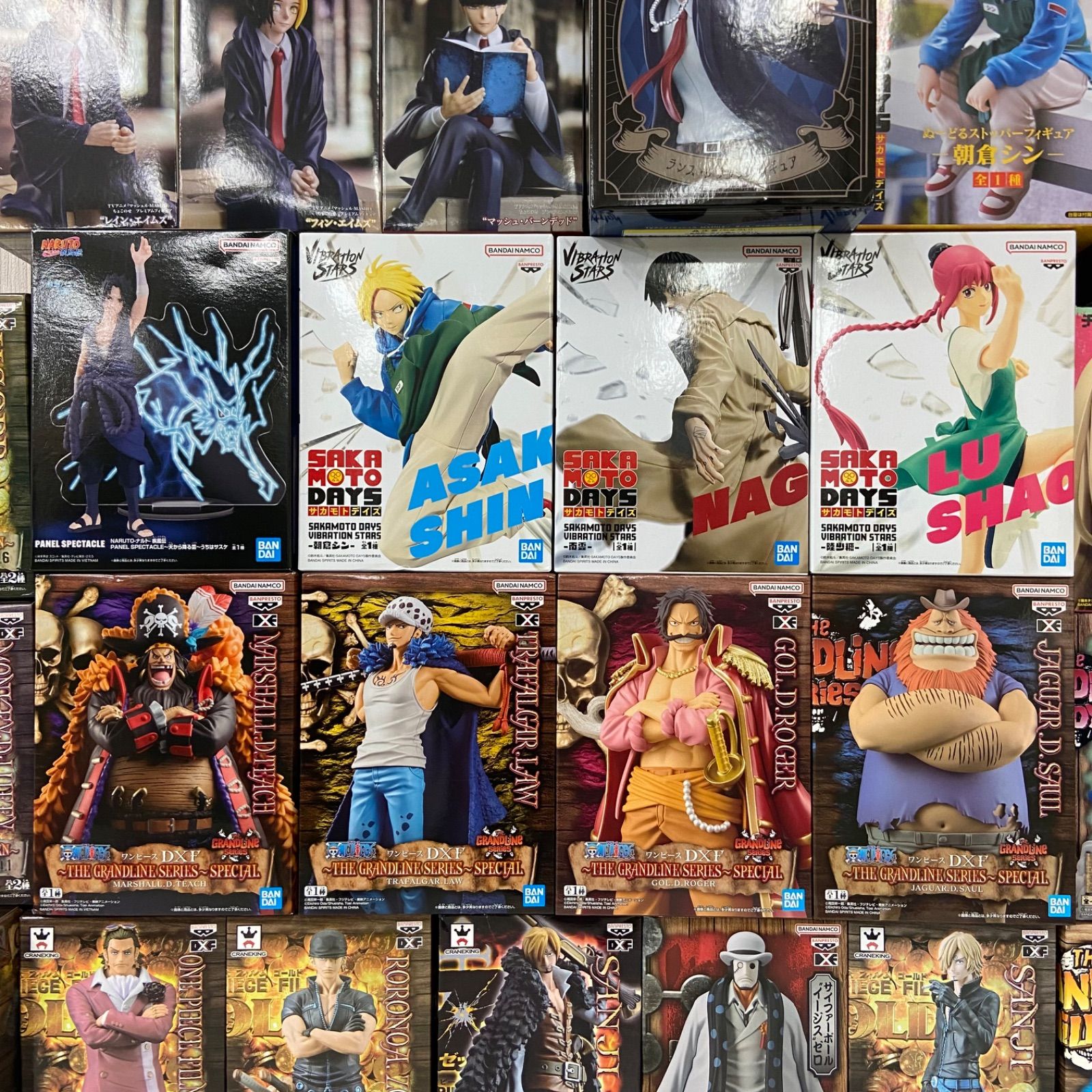 ジャンプ系 フィギュア まとめ 計26点 ワンピース DXF サカモトデイズ チェンソーマン マッシュル プライズ