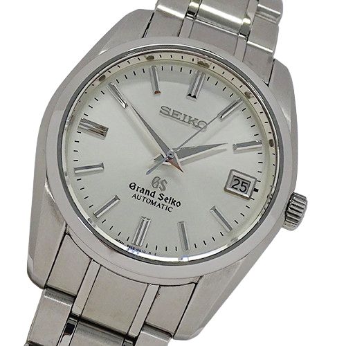 グランドセイコー GRAND SEIKO GS 9S55-0010 SBGR001 時計 メンズ ブランド メカニカル デイト 自動巻き AT ステンレス  SS シルバー 磨き済み 【中古】 - メルカリ