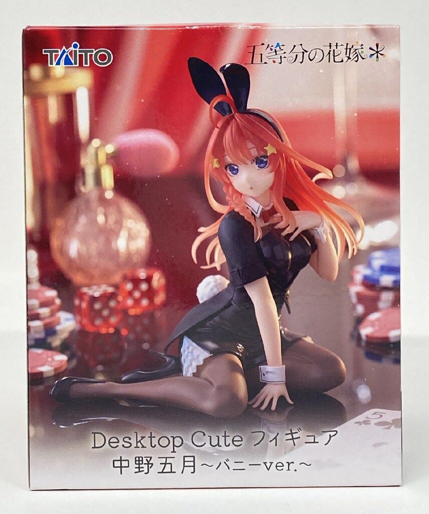 五等分の花嫁＊Desktop Cute フィギュア～バニーver.～5種+おまけ 五等分の花嫁＊ Desktop Cute フィギュア 中野三玖～バニーver