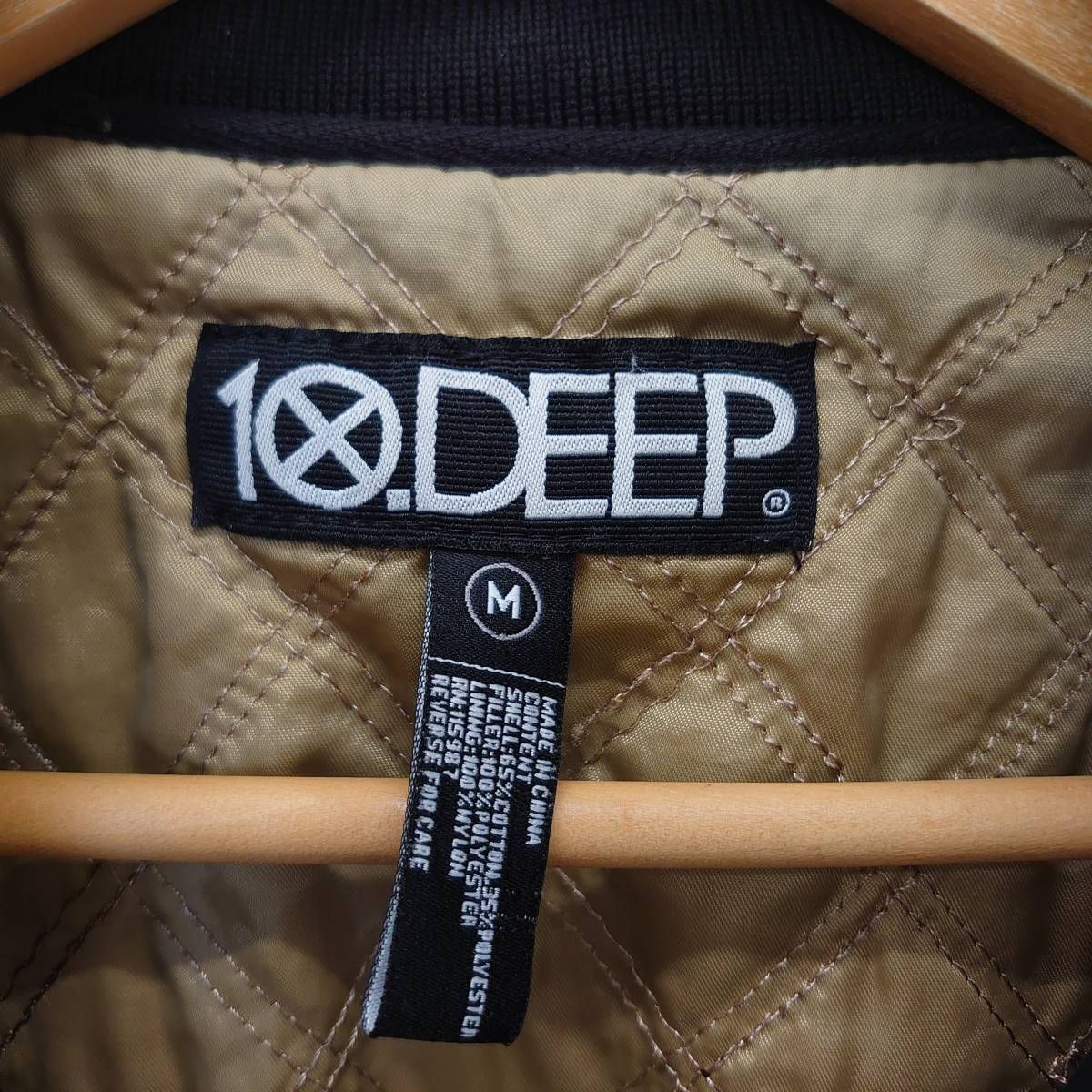10Deep テンディープ スタジャン ナイロンジャケット ブルゾン 