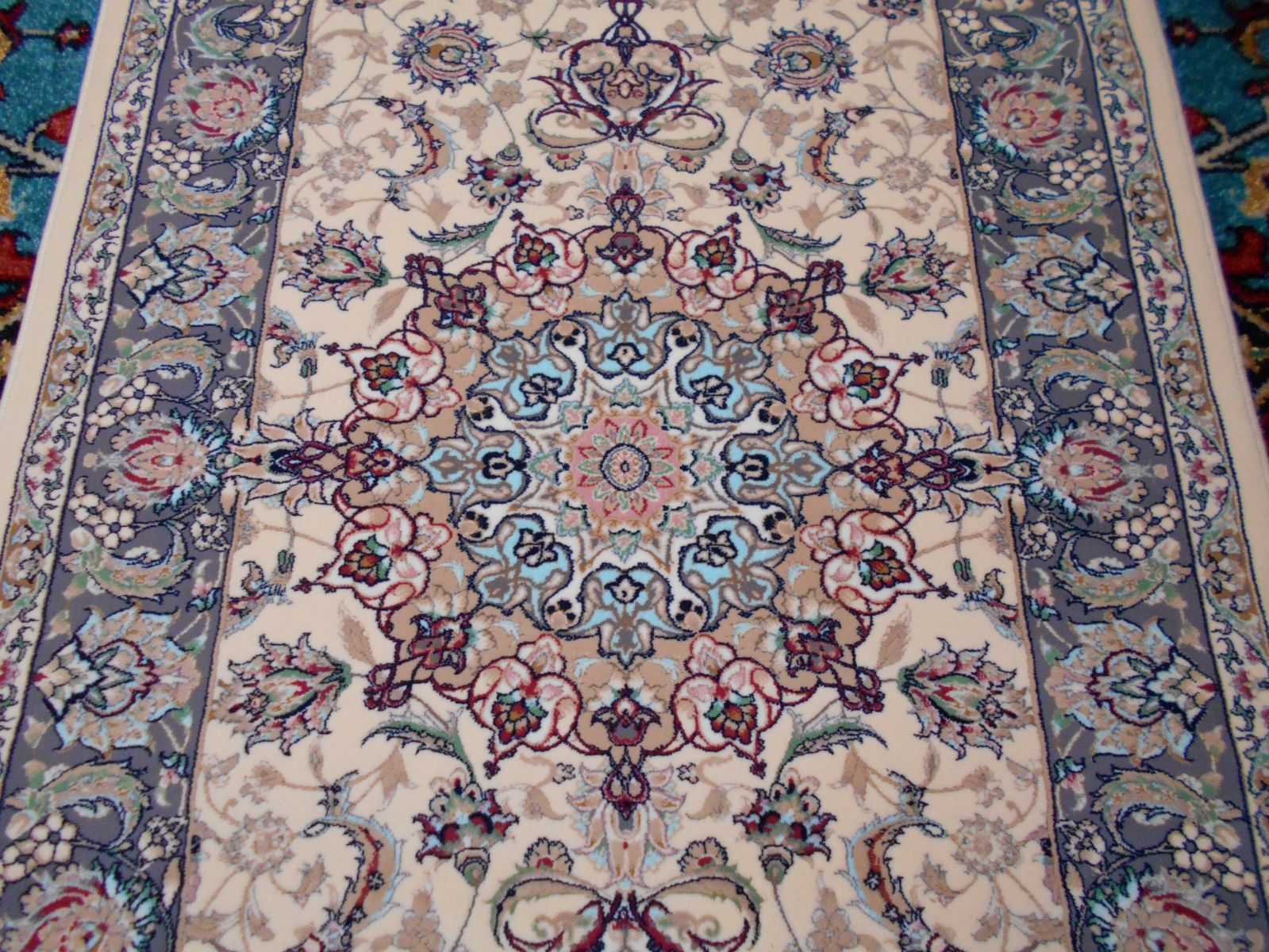 新入荷！高密度、輝く、多色織絨毯！本場イラン産100×150cm -201091 ...