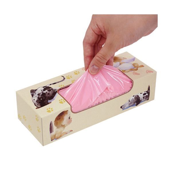 まとめ クリロン化成 驚異の防臭袋 BOS 箱型Sサイズ ピンク 1箱 200枚 ×5セット