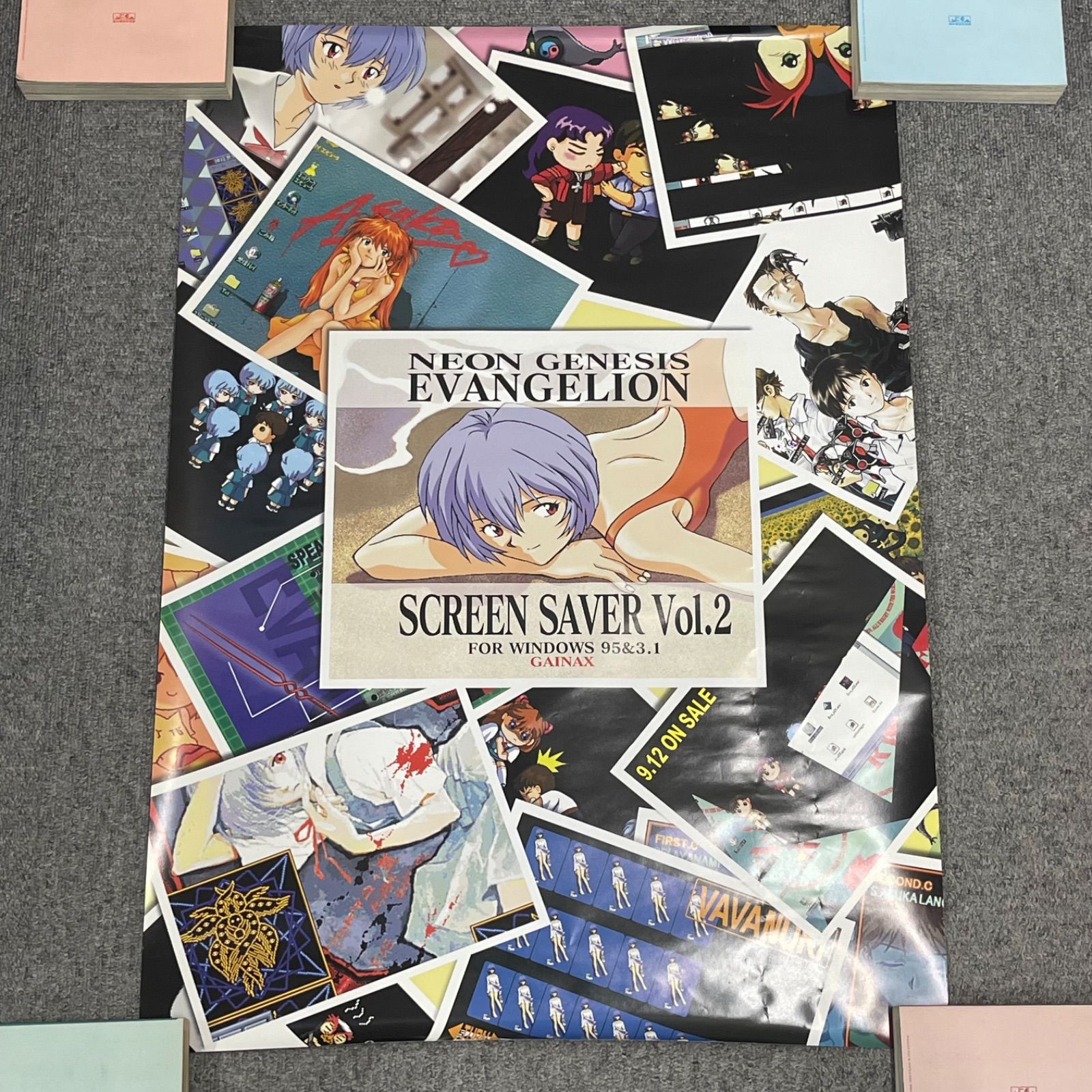 NPA】新世紀エヴァンゲリオン B2ポスター 16種まとめ 非売品 販促 告知