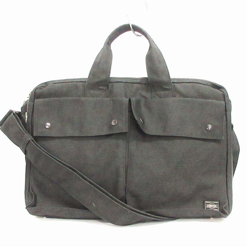 CULLNI クルニ レザーポケットキャンバストート CULLNI チェックレザー