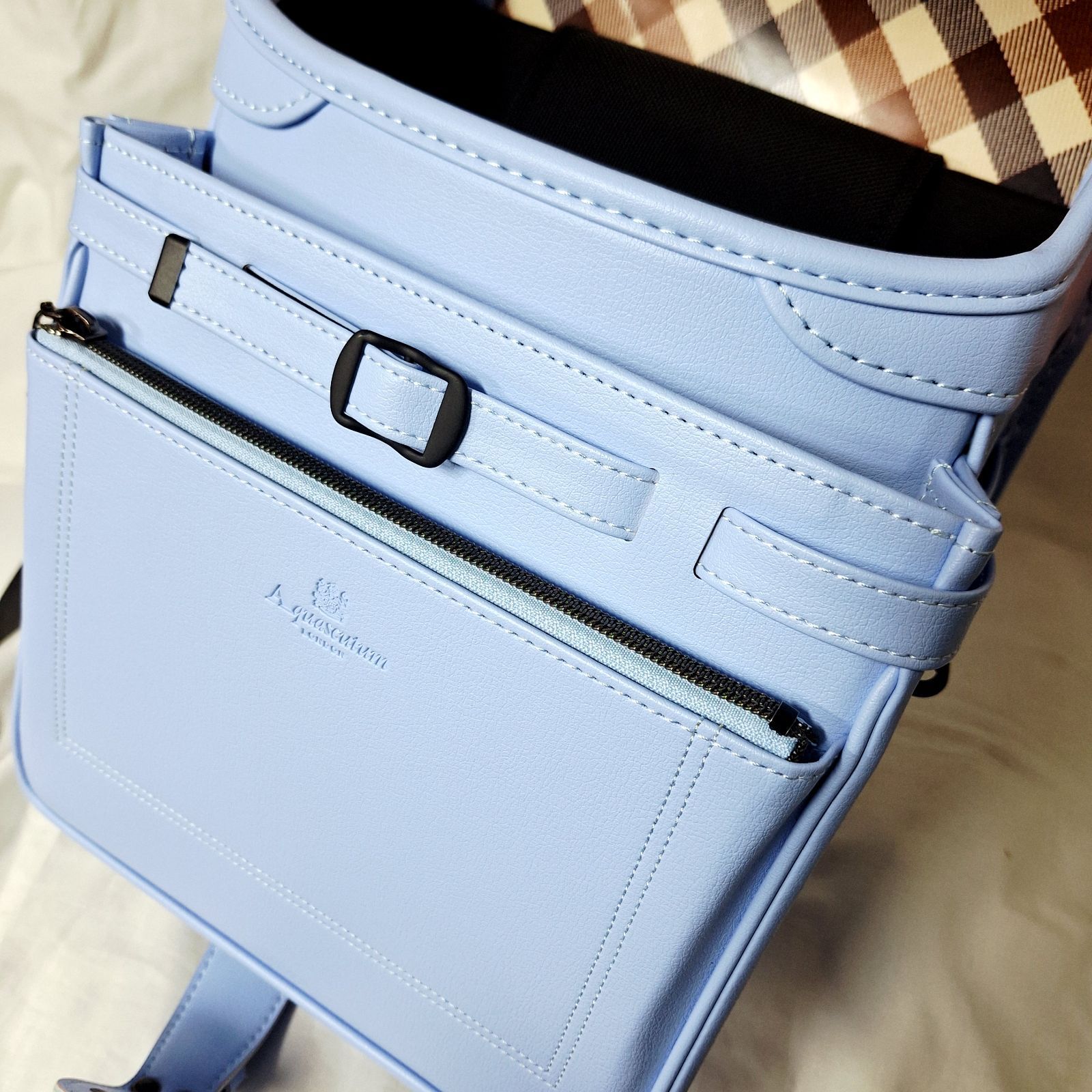  箱あり アクアスキュータム ランドセル フロスティブルー Aquascutum 男女兼用 ランドセル 保育園 幼稚園 スクール