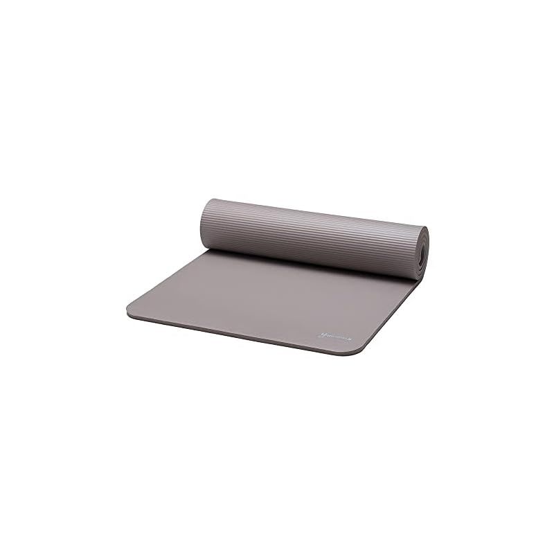 商品 ヨガワークス Yogaworks ピラティスマット ヨガマット 12mm モカ