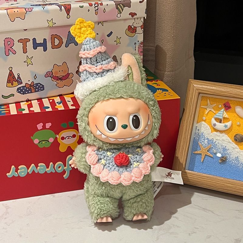 POPMART LABUBU ラブブ服　ぬい服2セット LABUBU ラブブ 2点セット ぬいぐるみ用服 洋服 ぬい服