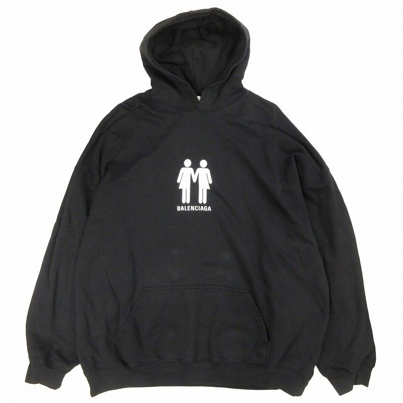 美品 22AW バレンシアガ BALENCIAGA UNIFIT Pride 22 Hoodie プライド