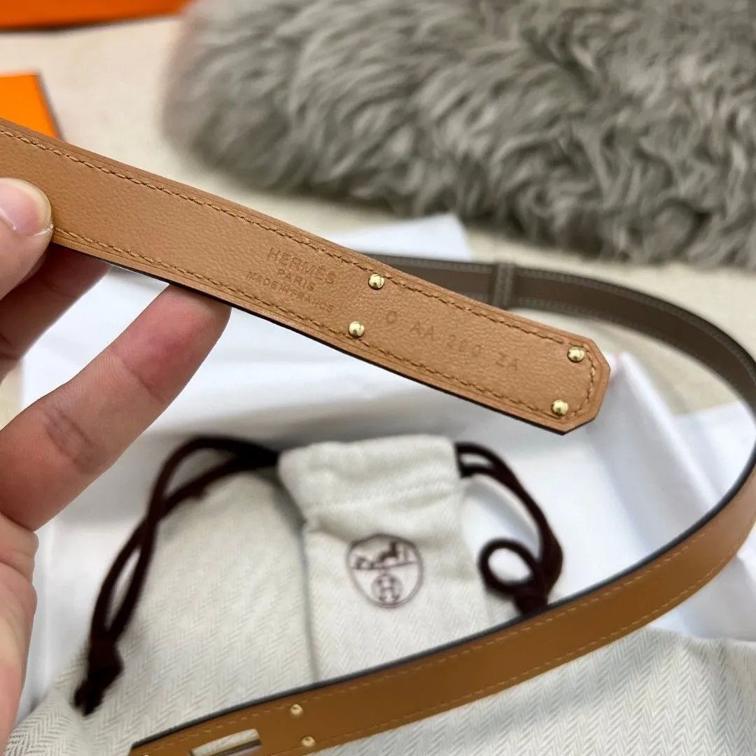 ☆エルメス☆Hermes☆ケリー　ベルト　エトゥープ