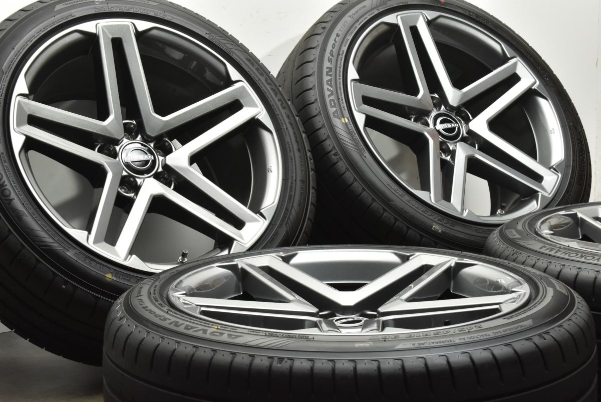 新車外し品 2025年製】ニッサン RZ34 フェアレディZ 純正 18in 9J +34