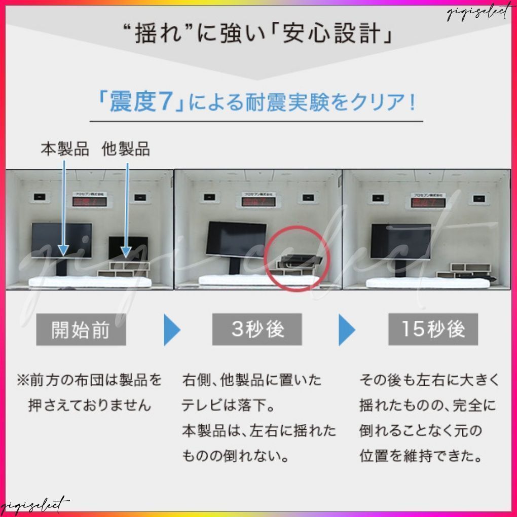 壁寄せテレビスタンド ロースイングタイプ