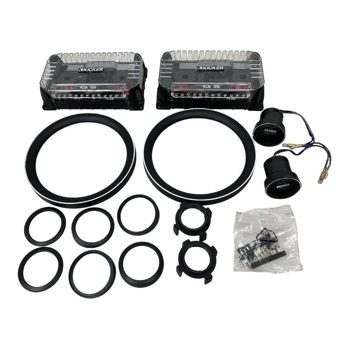 Kicker QSS67 カーオーディオ スピーカー ジャンク M10502806