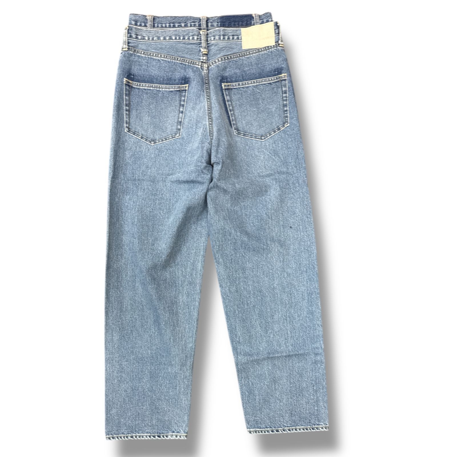 参考上代74800円 未使用品 stein TIMELESS LAYERED DENIM JEANS