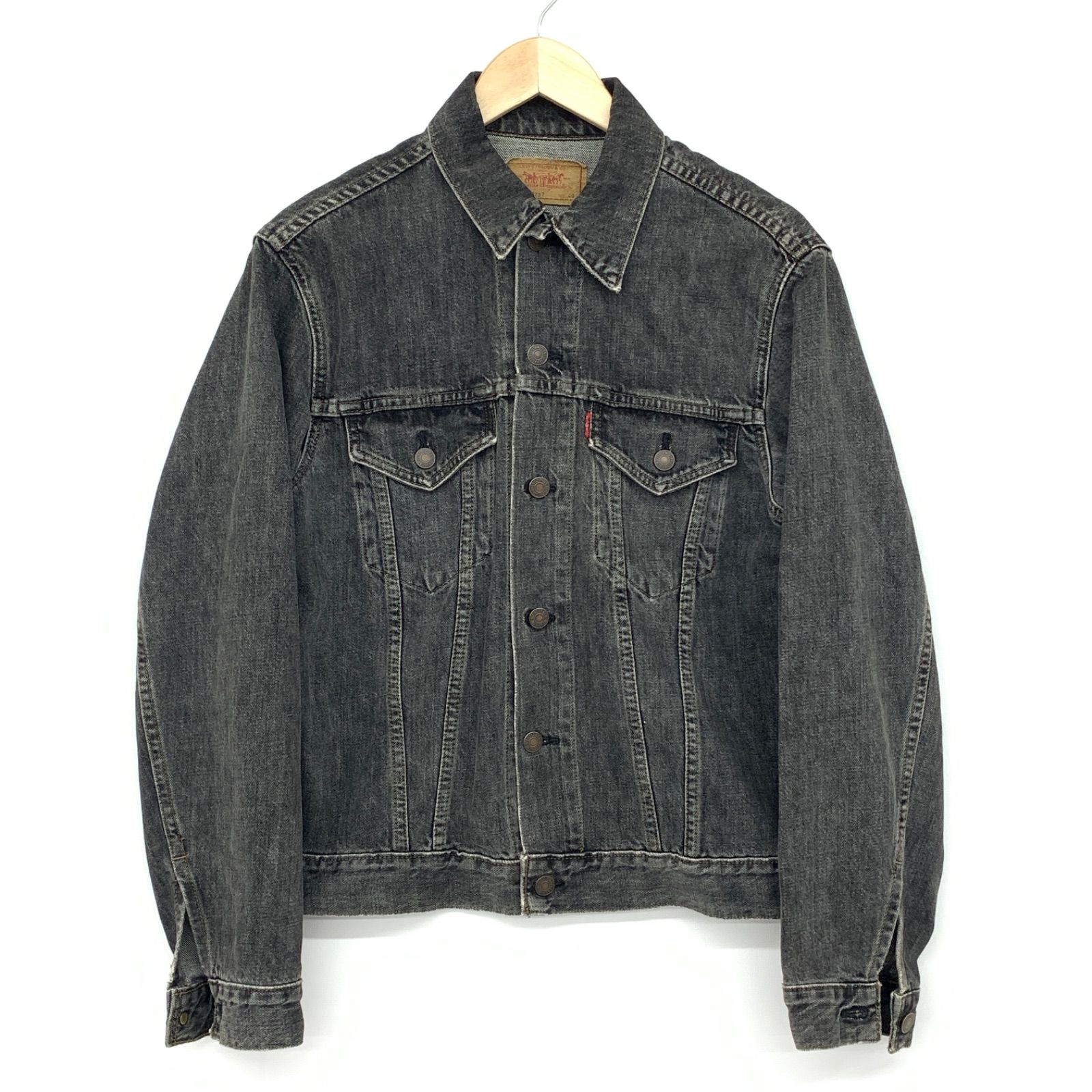 リーバイス 90s levi's 70505-0257 Gジャン デニムジャケット 40 黒