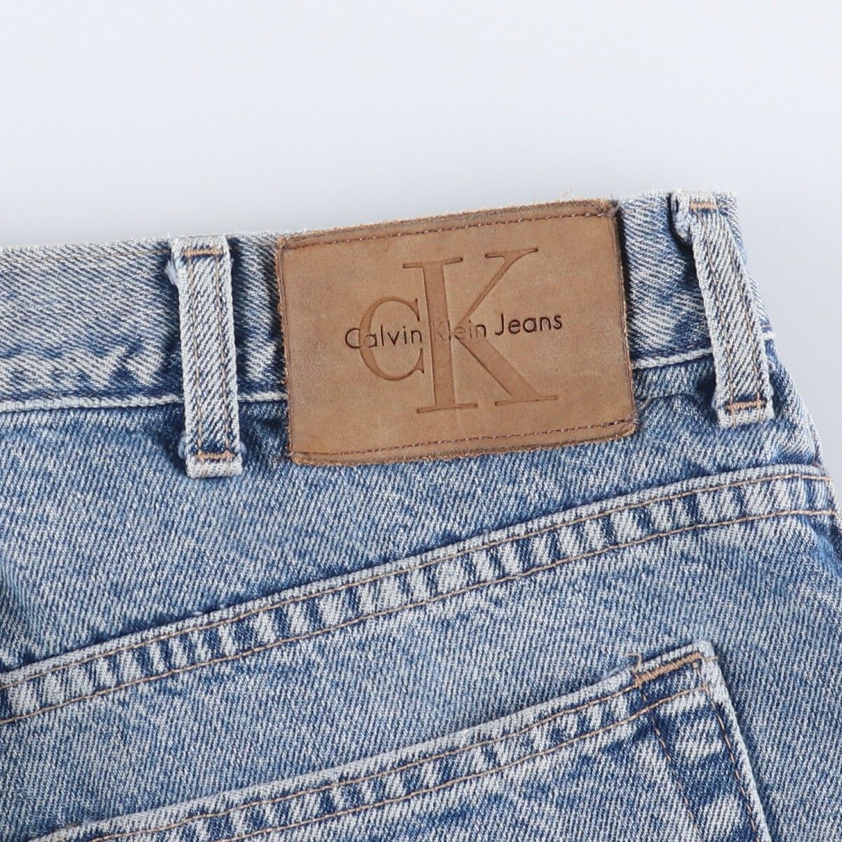 古着 90~00年代 カルバンクライン Calvin klein JEANS デニムショーツ 