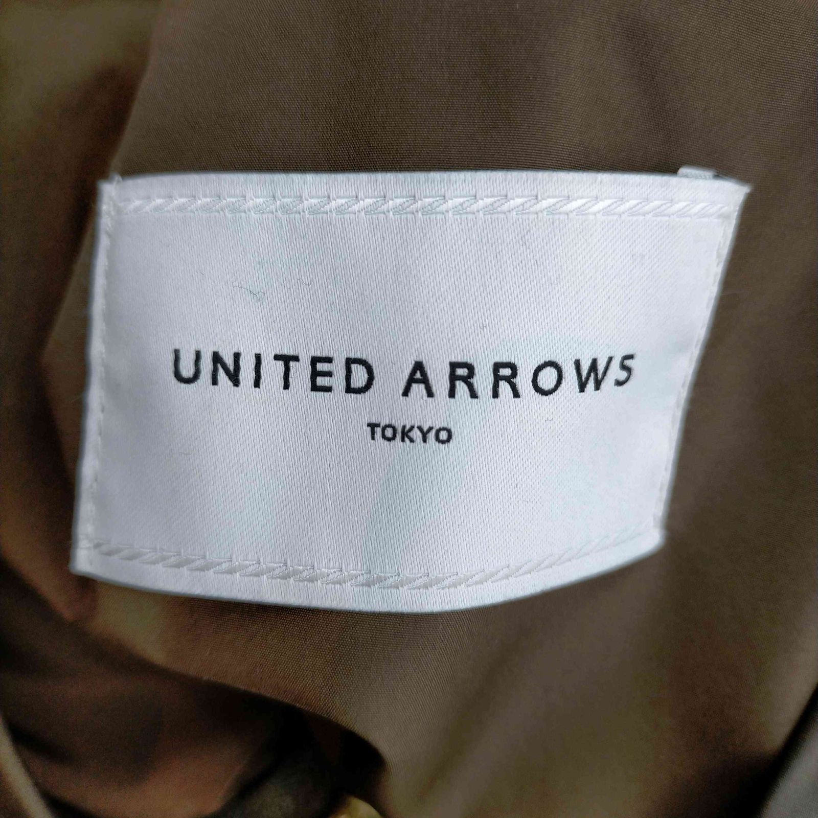 ユナイテッドアローズ UNITED ARROWS キルティング ロングコート W