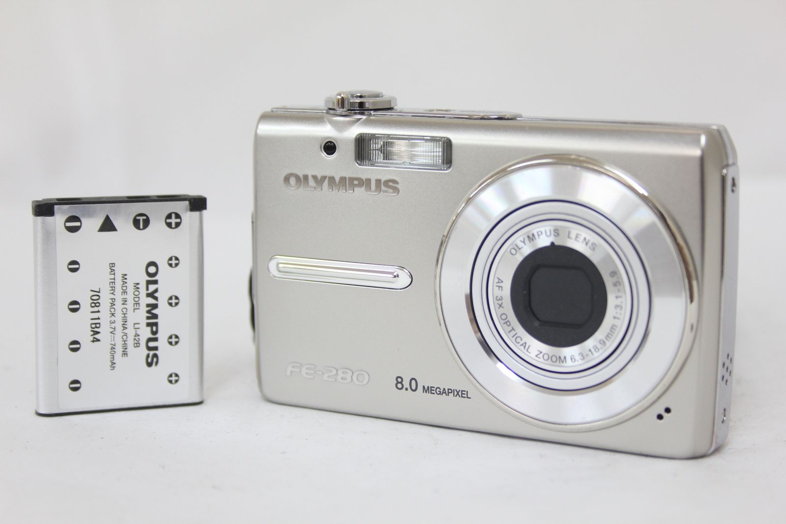 【通電確認済】OLYMPUS FE-280 オリンパス コンパクトデジカメ 通電確認済】OLYMPUS FE-280 オリンパス コンパクトデジカメ 【公式通販】