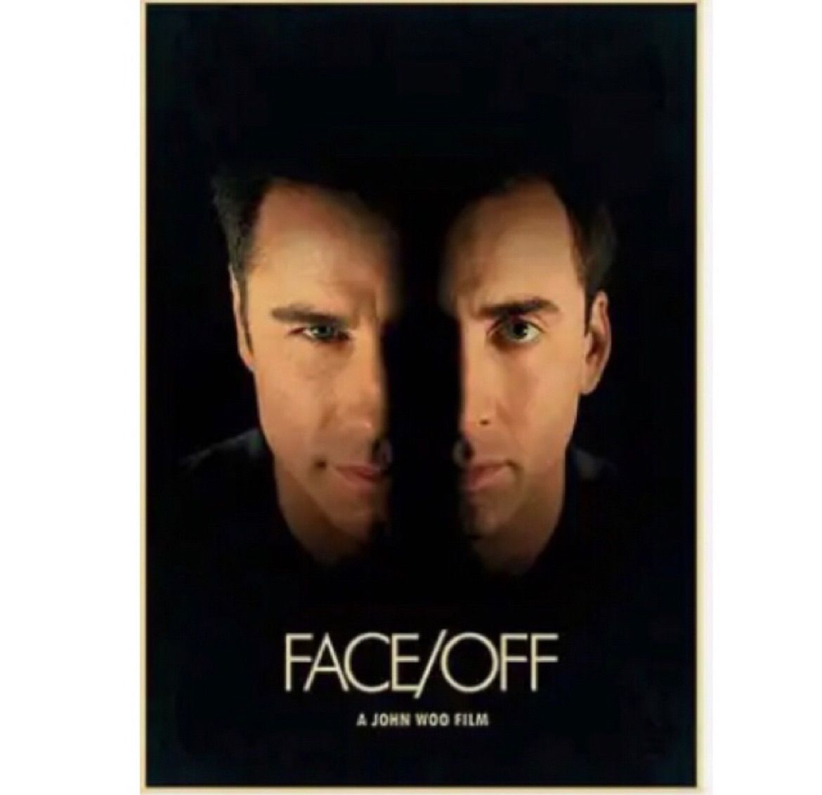 フェイス・オフ　USオリジナル映画ポスター フェイス・オフ USオリジナル映画ポスター Amazon.co.jp: 映画