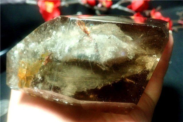 AAA級☆天然ガーデンクォーツ水晶原石B79P3/234P140C