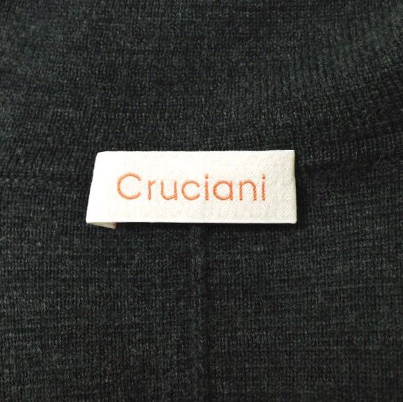 CRUCIANI クルチアーニ イタリア製 ミラノリブ シングルニット
