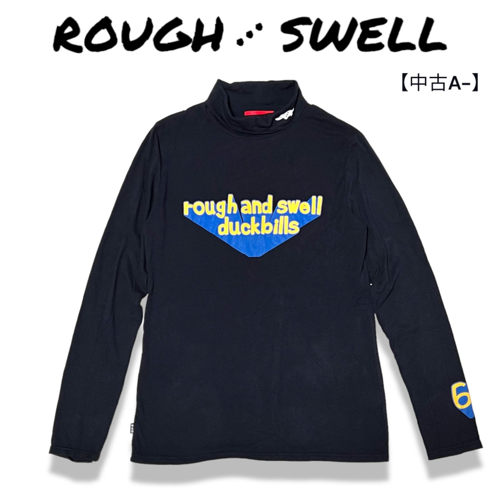 レディース 美品 ROUGH&SWELL タートルネック 長袖シャツ サイズL