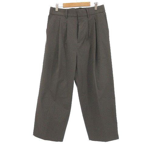 ウィムバイリドム WYM LIDNM OUT TUCK LOOSE STRAIGHT SLACKS WYpt906