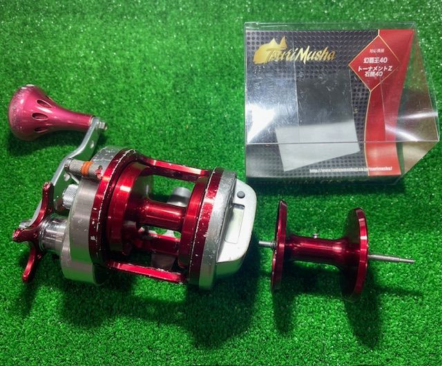 和塩 ダイワ トーナメント石鯛 Z40 パーツ変更 純正スプール付