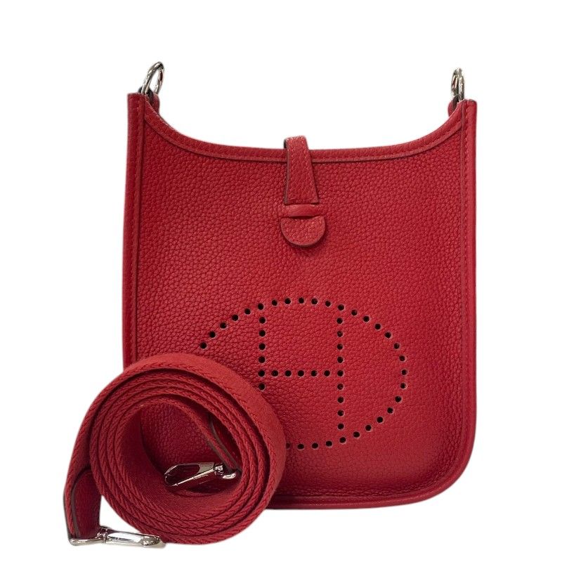 エルメス HERMES エヴリンTPM Y刻 ルージュカザック シルバー金具 