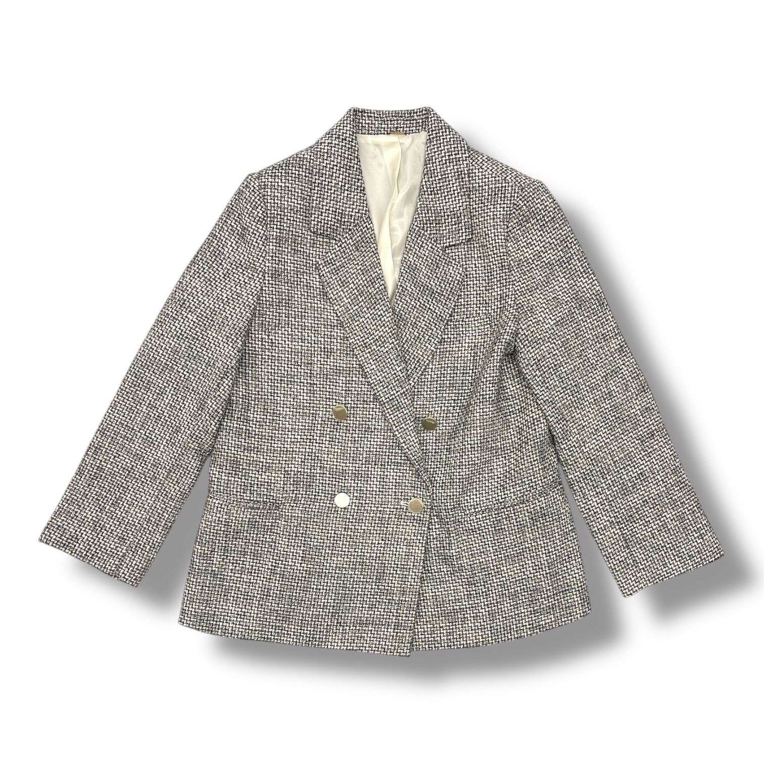 Mila Owen ミラオーウェン 金釦ダブルブレストブレザー テーラード