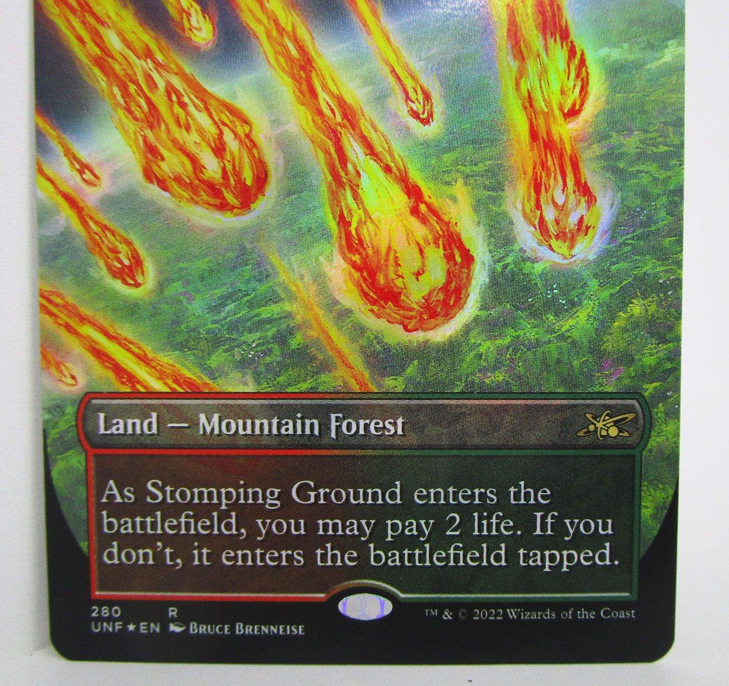 ギルドパクト 踏み鳴らされる地 英語版Foil 状態SP 軽い日焼け PLD