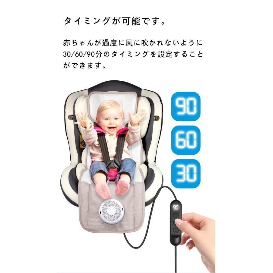 ベビーカー用 フィルター搭載