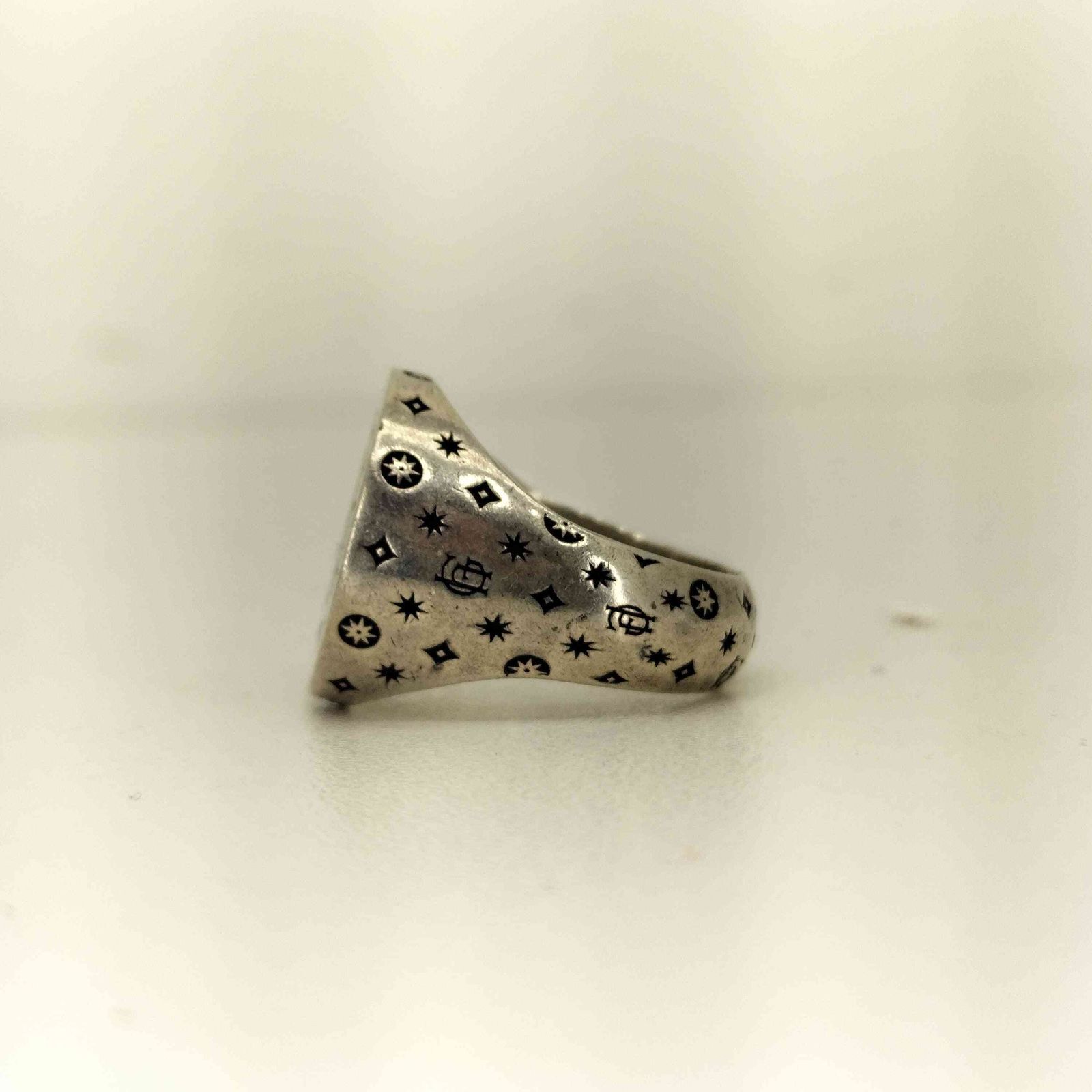 グラッドハンド GLADHAND RING FAMILY CREST STERLING USA刻印 シルバーリング メンズ 15号 WWW_SHINETEETH_COM