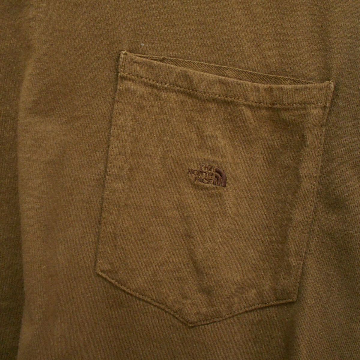 THE NORTH FACE PURPLE LABEL ノースフェイス パープルレーベル NT3058N 7oz L/S Pocket Tee 長袖Tシャツ ロンT カットソー M 10117790