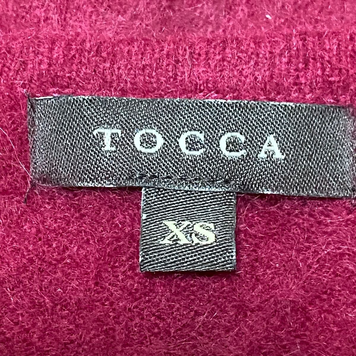 TOCCA(トッカ) カーディガン サイズXS レディース - ボルドー 長袖