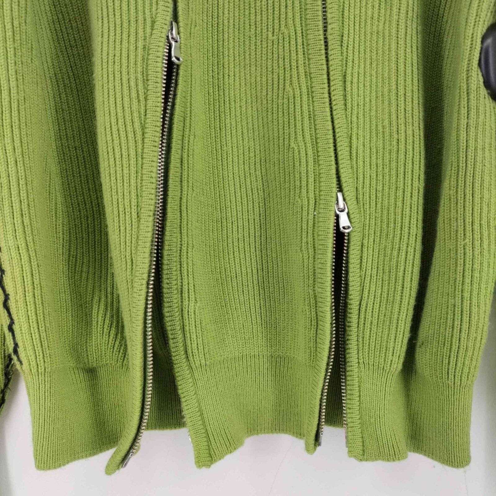 ALLEGE 19AW DOUBLE ZIP KNIT ダブルジップニット 3 アレッジ ALLEGE 19AW DOUBLE ZIP KNIT ダブルジップニット