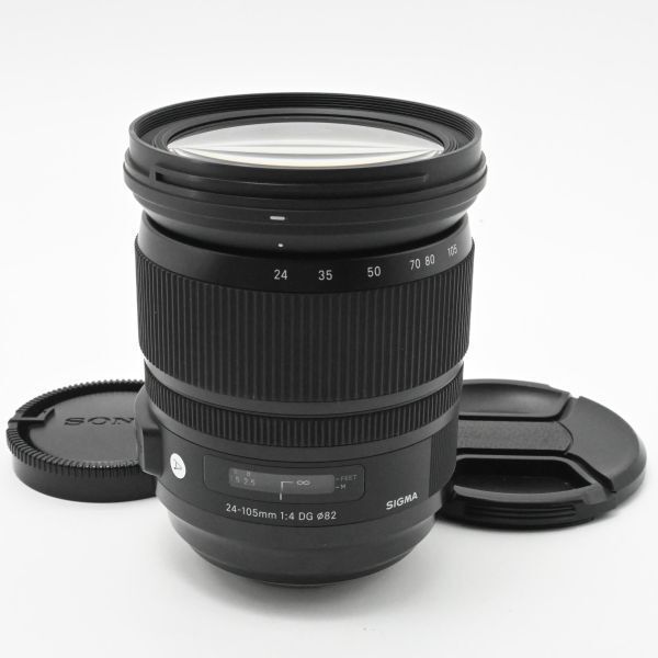 【新品級の極上美品/動作◎】SIGMA 24-105mm F4 DG HSM | Art A013 | Sony Aマウント | シグマ