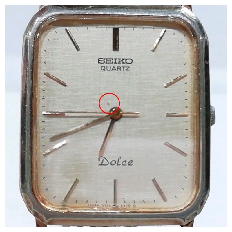 中古】SEIKO セイコー ドルチェ メンズ クォーツ 7731-5240