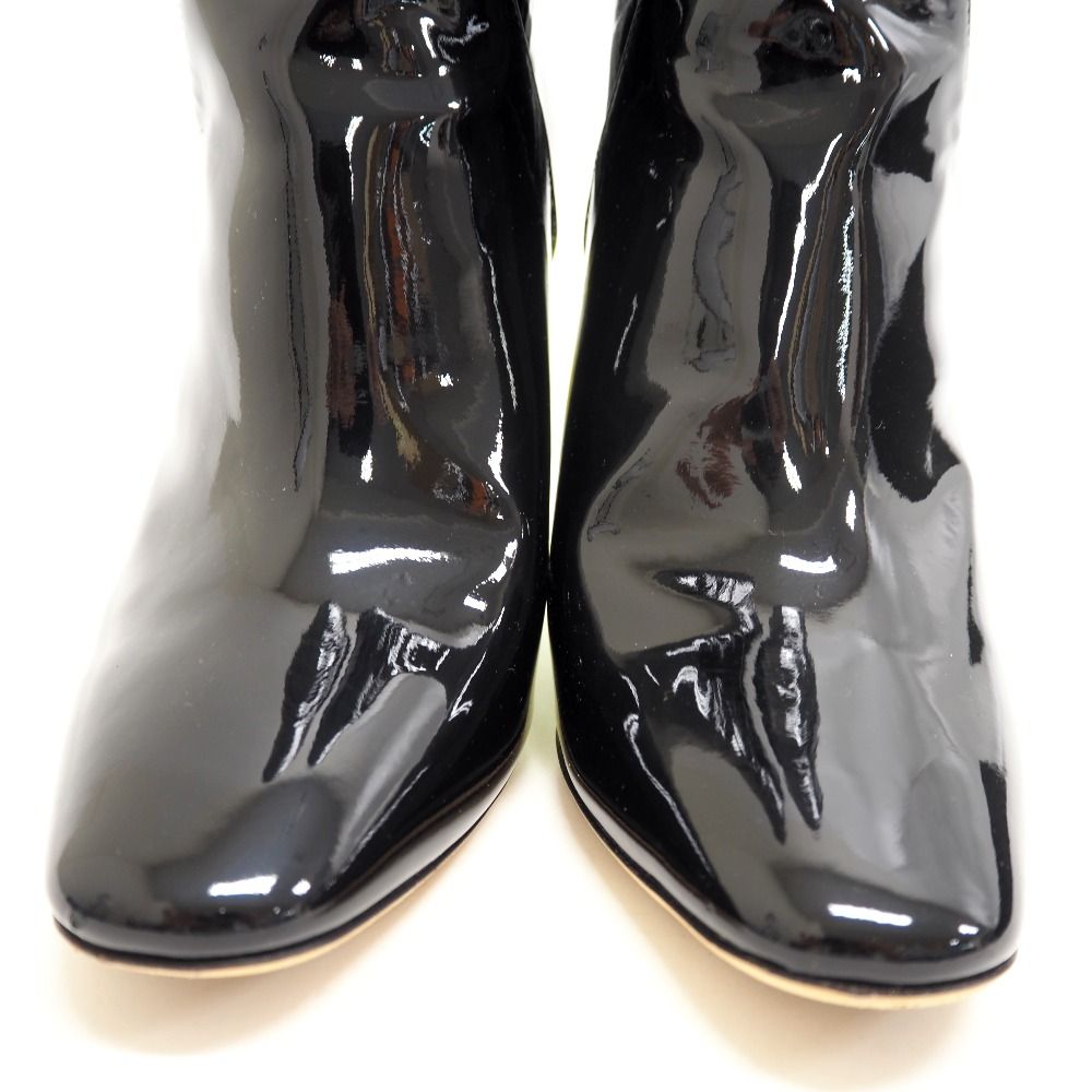 Dior/ディオール クリアヒール 38 1/2D ブーツ ブラック レディース ...