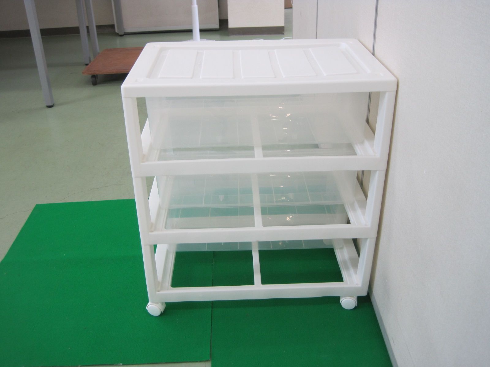収納ケース（3段）（R5-135 発送不可、現地引取のみ、リュース品）
