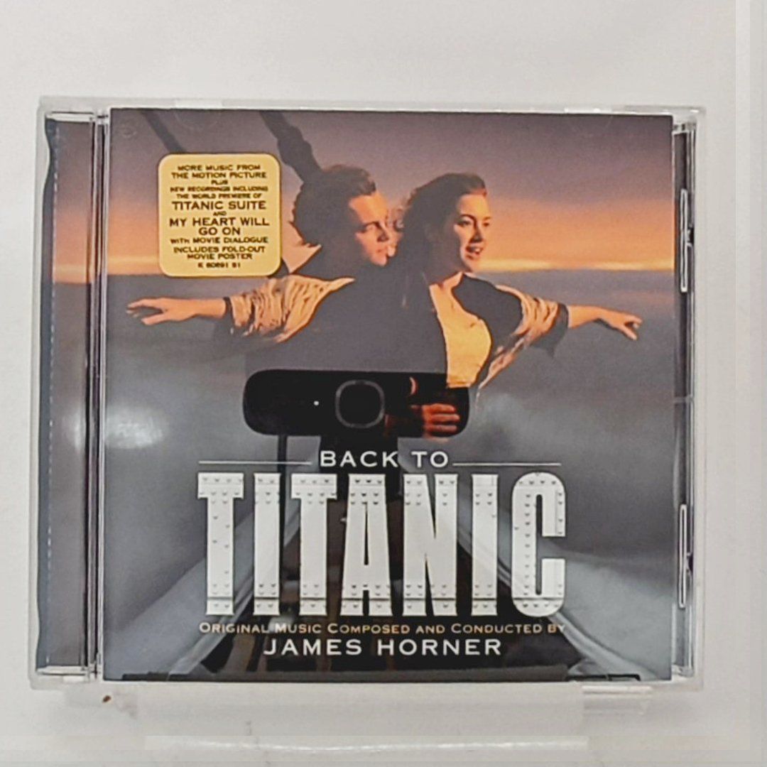 輸入盤☆ジェームズ・ホーナー/James Horner□ Back To Titanic 映画タイタニック □サウンドトラック 【アメリカ盤CD  キッズ/ファミリー】A01248 - メルカリ