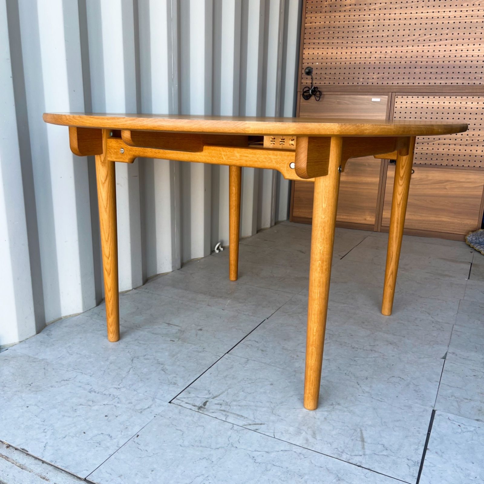 取付無料！カールハンセン＆サン CH337 オーク材伸長式ダイニング