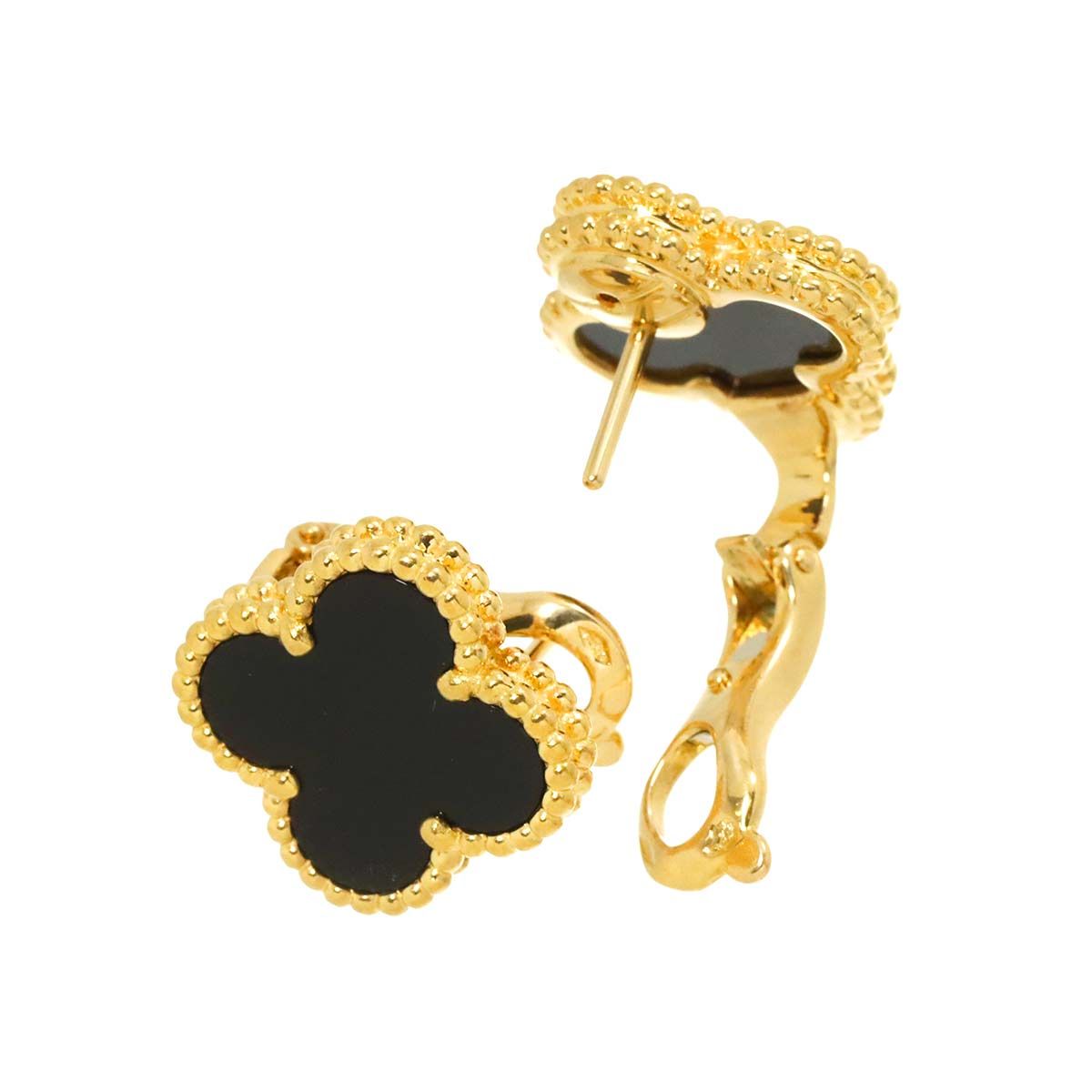 新品未使用　K18 刻印あり　ヴィンテージアルハンブラ ヴァンクリーフ & アーペル Van Cleef & Arpels ヴィンテージ