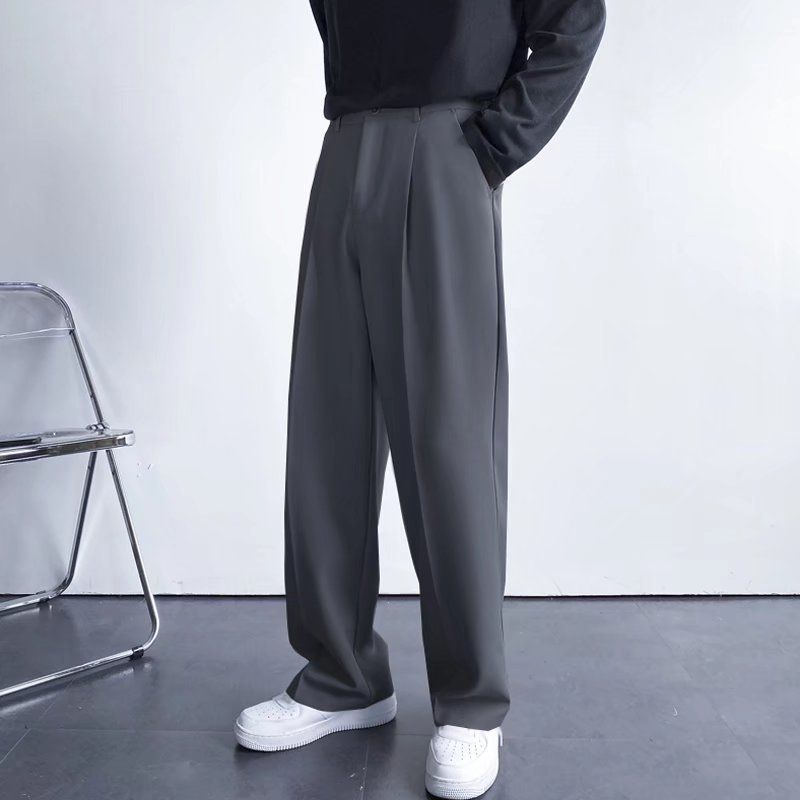 スラックス ワイドパンツ ズボン ワイドスラックス スーツパンツ