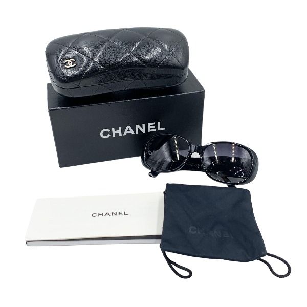 シャネル 5113-A カメリア ココマーク ウェリントン サングラス CHANEL