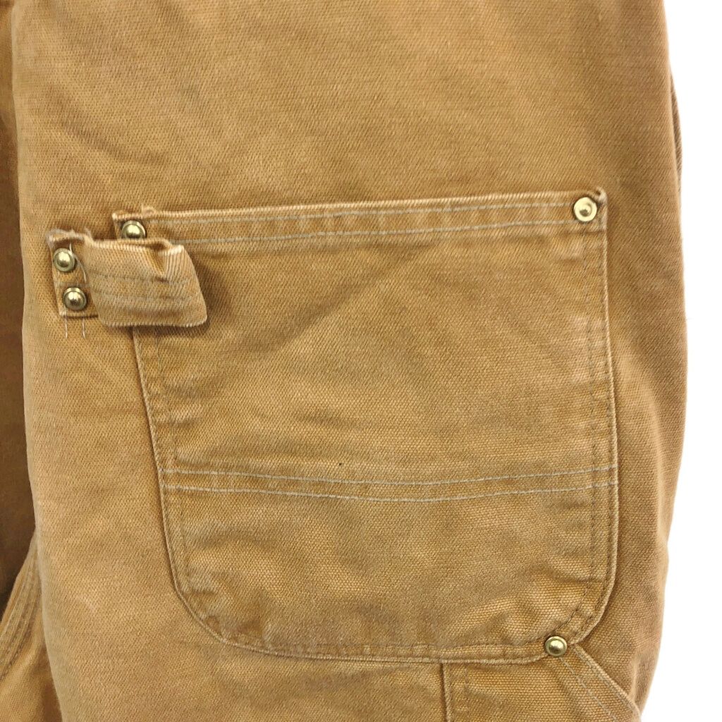 90年代 USA製 Carhartt カーハート ダック ダブルニー ビブ