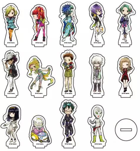 アクリルスタンド アクリルパネル 全14種セット グノーシア アクリルぷちスタンド 01.グラフアートデザイン