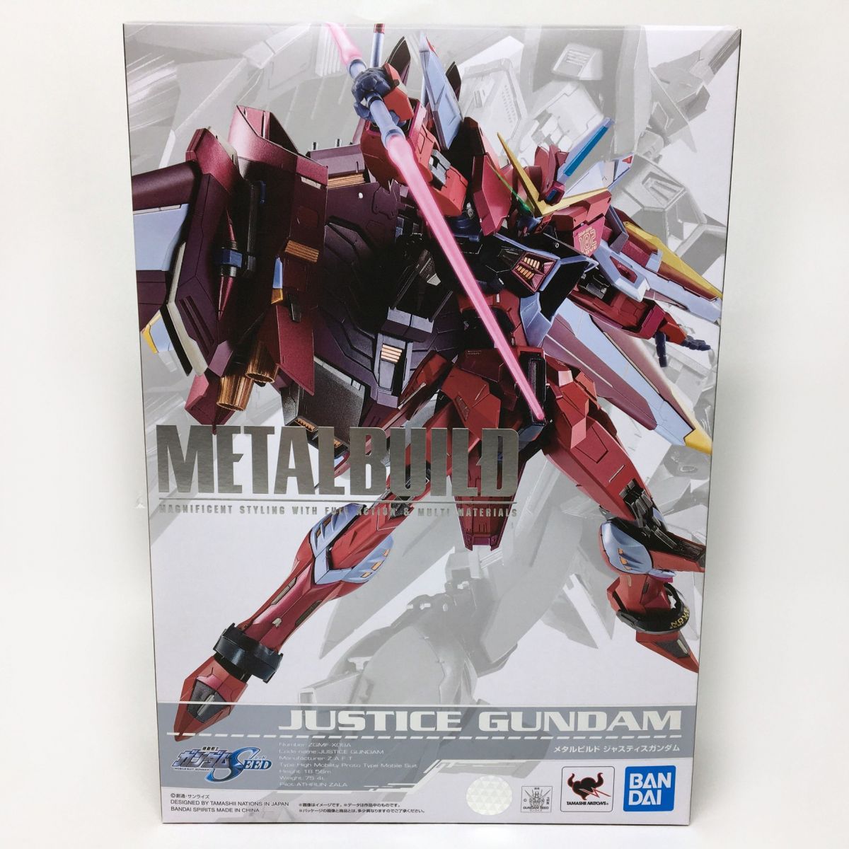 BANDAI - 【新品未開封】L BUILD メタルビルド ジャスティスガンダム 即発送 METAL BUILD ジャスティスガンダム | 魂ウェブ