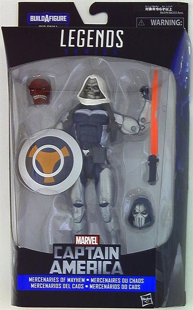 HASBRO MARVEL LEGENDS BUILD A FIGURE RED SKULL TASKMASTER 7